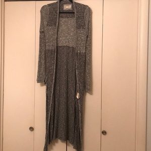 Saturday Sunday grey duster (anthro brand)